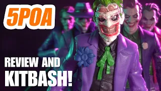 HEAD SWAPS AND KITBASH! DC Multiverse Batman: Death of the Family Joker - 5POA Action Figure Review