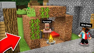 Այս գյուղացին կորցրել էր իր տունը!? Arm Zone Minecraft Hayeren