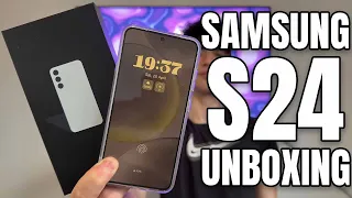 Samsung Galaxy S24:Unboxing and First Impressions!