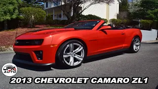 2013 Chevrolet Camaro ZL1 Convertible Inferno Orange - JFK Auto