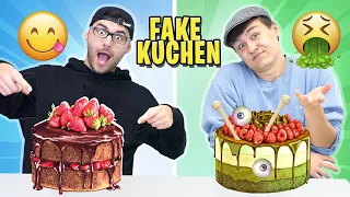 DIESE KUCHEN SIND FAKE?! + BESTRAFUNG