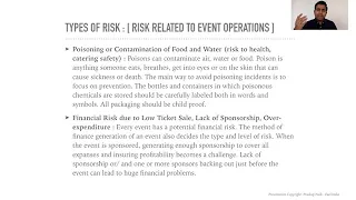 EVENT RISK MANAGEMENT Part 1