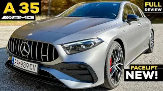 2024 MERCEDES AMG A35 4MATIC NEW Facelift BETTER DAILY Now?! FULL TEST DRIVE In-Depth Review