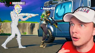 J'ai fais un GLITCH pour être INVISIBLE sur Fortnite ! (abusé)