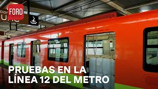 Línea 12 del Metro: realizan pruebas en tramo elevado - Las Noticias