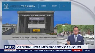 Virginia's treasury flooded with unclaimed money requests, thanks to TikTok | FOX 5 DC