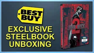 John Wick: Chapter 2 Best Buy Exclusive Blu-ray SteelBook Unboxing