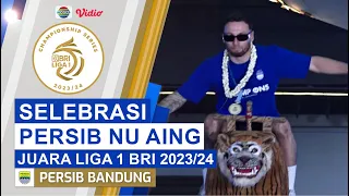 Meriah! Para Pemain Persib Datang Diarak dengan Singa | Selebrasi Persib Nu Aing