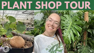 House Plant Shopping Tour - new hoya, aroids and more! Global Garden | Plant with Roos