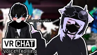 SIMP Falls For Girl Voice TROLLING in VRChat...