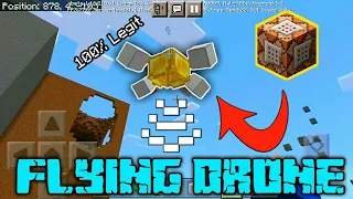 How to make a Flying Drone in Minecraft using Command Block