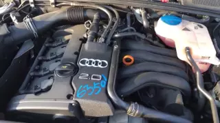 Работа двигателя Audi A4 B7 с двс ALT