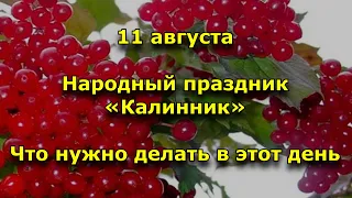 Народный праздник «Калинник». 11 августа. Что нужно делать в этот день