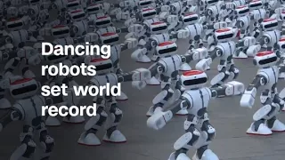 Dancing robots set world record ... again