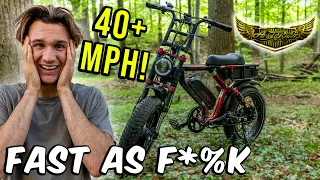 I Bought A Electric Bike! *Insanely Fast*