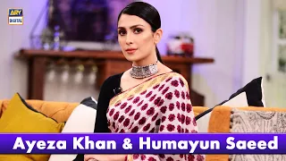 Mujhe Humayun Saeed Ke Sath Kam Karna Acha Lagta Hai - Ayeza Khan