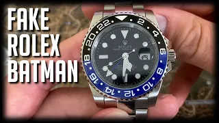 Fake Rolex Batman 116710BLNR | Watch Showcase