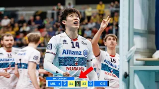 Yuki Ishikawa Dominates the Italian Volleyball League 2024 !!!