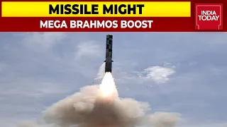 Mega Brahmos Boost: INS Visakhapatnam Test-Fires Brahmos Missile | Image Of The Day