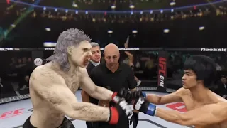 Bruce Lee vs. Krampus (EA sports UFC 3) -  CPU vs. CPU