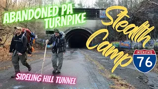 Stealth Camping / Abandoned PA Turnpike "Episode 1, Sideling Hill Tunnel" / #stealthcampingalliance