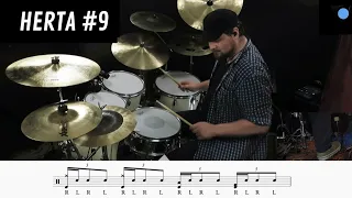 Herta #9 (Drum Fill Lesson) triplet drum fill