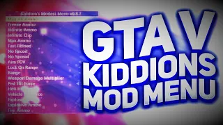 KIDDIONS MOD MENU | FREE DOWNLOAD | UNDETECTED | KIDDIONS MODEST MENU | GTA 5 MOD MENU