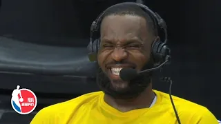 LeBron James, Richard Jefferson engage in hilarious postgame interview | NBA on ESPN