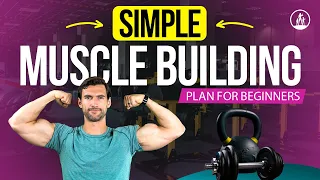 Simple Muscle Building Plan for Beginners — Workouts, Food, Supplements, and More!