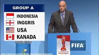 🔴 AKHIRNYA DIRILIS ‼️ FIFA RESMI Umumkan Jadwal Timnas di Piala Dunia U-17 2023 & Ini Prediksi Grup