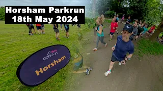 Horsham Park Run with the Insta360 X4  : 18th May 2024