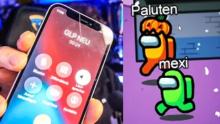 Ich rufe GERMANLETSPLAY mitten in der Runde an! | Among Us