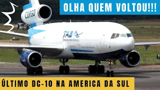 Lindo som dos motores!!! Mcdonnell Douglas MD-10-30F de 35 anos aterrissou em Manaus!