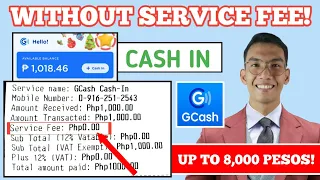 GCASH CASH IN WITHOUT SERVICE FEE | TouchPay Machine