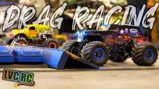 Monster Truck Drag Racing at the 2023 Hall Brothers Classic! | LVC RC