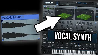 How To Make Vocal Synths In Serum | Importing Audio