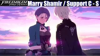 FE3H Marriage / Romance Shamir (C - S Support) - Fire Emblem Three Houses