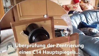 Hauptspiegelzentrierung eines Celestron C14