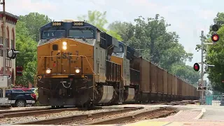 HD/60p: Some Amtrak and CSX action at Ashland Station Virginia