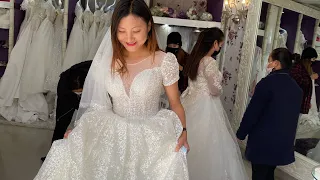 I finally found my dream Wedding Dress 😍😍||