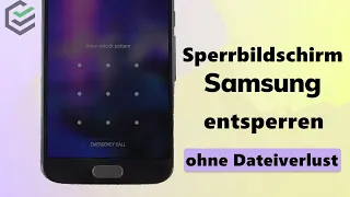 So entsperren Sie die Mustersperre in Samsung, ohne Daten zu verlieren