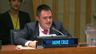 Autogestor Jaime Cruz en O.N.U