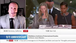 Jason Blazakis Live Interview with Sky News on 9/11