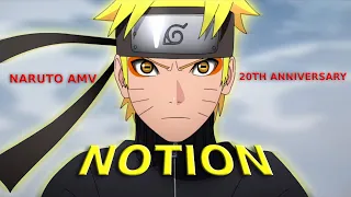 [4K] Naruto's Evolution - [AMV/Edit] (Notion)