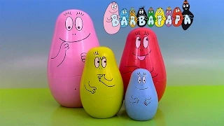 Barbapapa Nesting Dolls Surprise Poupées Gigognes Oeufs Surprise Mystery Minis