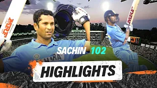 Sachin 102 vs New Zealand | 2003