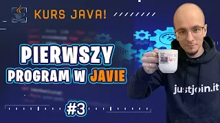 [Kurs Java od podstaw] HelloWorld w Notatniku?! Pierwszy program w Javie! #3