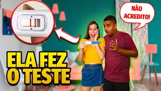 ELA FEZ UM TESTE DE GRAVIDEZ! - *UM DIA COM A GENTE*