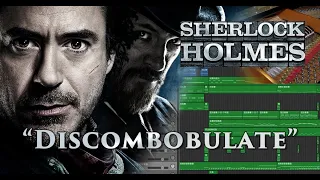 Hans Zimmer "Discombobulate" (cover) from Sherlock Holmes with piano, accordion, handpan