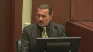 Johnny Depp testifies in defamation trial against ex-wife, Amber Heard in Fairfax County, VA
